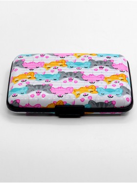 HAMSTER PRINTS CREDIT CARD WALLET